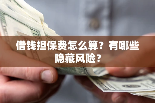武汉借钱担保费怎么算？有哪些隐藏风险？