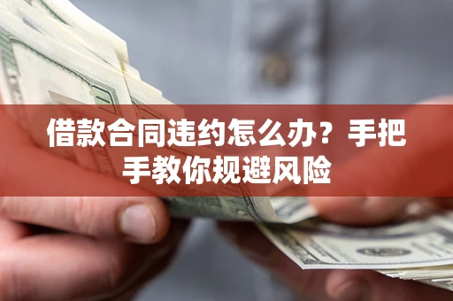 武汉借款合同违约怎么办？手把手教你规避风险