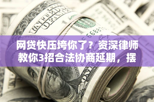 武汉网贷快压垮你了？资深律师教你3招合法协商延期，摆脱暴力催收！