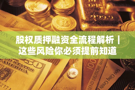 武汉股权质押融资全流程解析｜这些风险你必须提前知道
