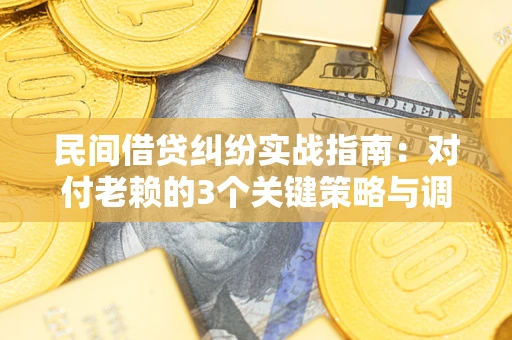 武汉民间借贷纠纷实战指南：对付老赖的3个关键策略与调解盲区解析