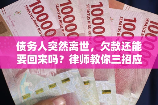 武汉债务人突然离世，欠款还能要回来吗？律师教你三招应对