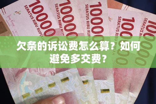 武汉欠条的诉讼费怎么算？如何避免多交费？