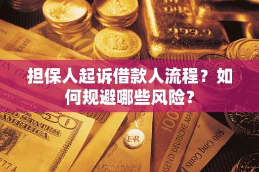 武汉担保人起诉借款人流程？如何规避哪些风险？