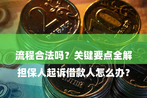 武汉

担保人起诉借款人怎么办？流程合法吗？关键要点全解析