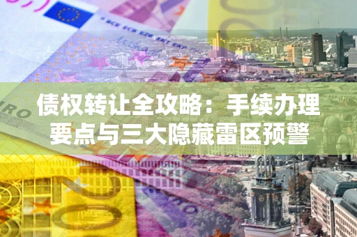 武汉债权转让全攻略：手续办理要点与三大隐藏雷区预警