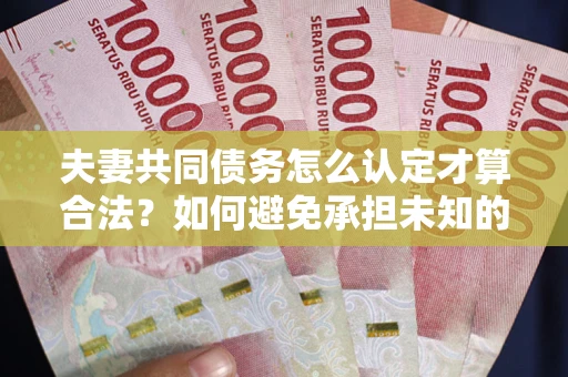 武汉夫妻共同债务怎么认定才算合法？如何避免承担未知的债务风险？