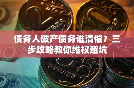 武汉债务人破产债务谁清偿?三步攻略教你维权避坑 武汉债务人破产债务谁清偿?三步攻略教你维权避坑